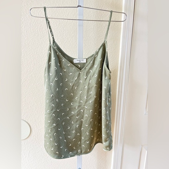 Babaton Everly Crescent Moon Camisole in Sage Frost / Frappe - Size XXS - Picture 2 of 4